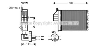 Теплообменник AVA QUALITY COOLING FT6259