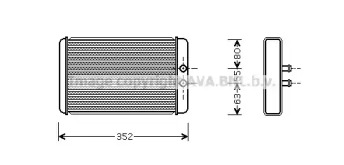 Теплообменник AVA QUALITY COOLING FT6265