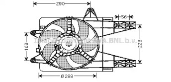 Вентилятор AVA QUALITY COOLING FT7284