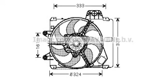 Вентилятор AVA QUALITY COOLING FT7286