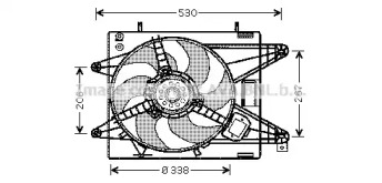 Вентилятор AVA QUALITY COOLING FT7510