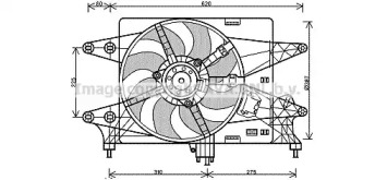 Вентилятор AVA QUALITY COOLING FT7559