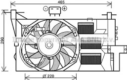 Вентилятор AVA QUALITY COOLING FT7563