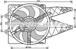 Вентилятор AVA QUALITY COOLING FT7567