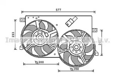 Вентилятор AVA QUALITY COOLING FT7570