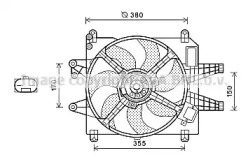 Вентилятор AVA QUALITY COOLING FT7576