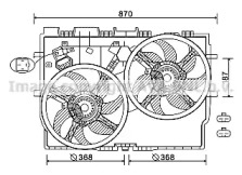 Вентилятор AVA QUALITY COOLING FT7585