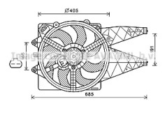 Вентилятор AVA QUALITY COOLING FT7603