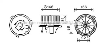 Электродвигатель AVA QUALITY COOLING FT8418