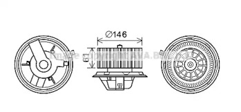 Электродвигатель AVA QUALITY COOLING FT8428