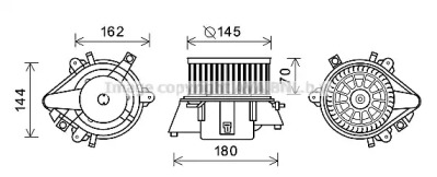 Электродвигатель AVA QUALITY COOLING FT8438