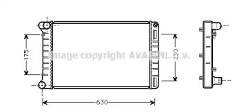 Теплообменник AVA QUALITY COOLING FTA2210