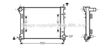 Теплообменник AVA QUALITY COOLING FTA2346