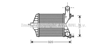 Теплообменник AVA QUALITY COOLING FTA4280