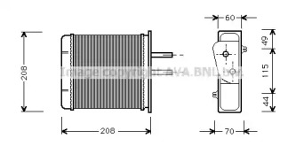 Теплообменник AVA QUALITY COOLING FTA6150