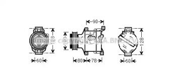 Компрессор AVA QUALITY COOLING FTAK103