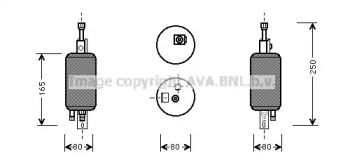 Осушитель AVA QUALITY COOLING FTD029