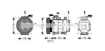 Компрессор AVA QUALITY COOLING FTK031