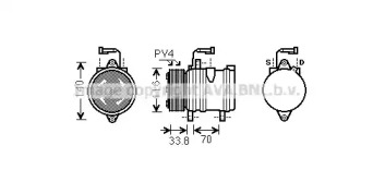 Компрессор AVA QUALITY COOLING FTK374