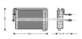 Испаритель AVA QUALITY COOLING FTV021