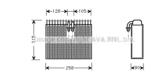 Испаритель AVA QUALITY COOLING FTV071