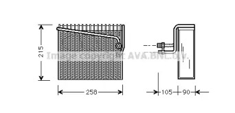 Испаритель AVA QUALITY COOLING FTV072