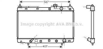 Теплообменник AVA QUALITY COOLING HD2104