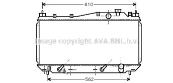 Теплообменник AVA QUALITY COOLING HD2114