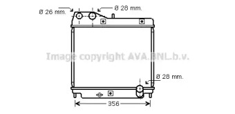 Теплообменник AVA QUALITY COOLING HD2178