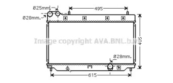 Теплообменник AVA QUALITY COOLING HD2206