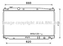 Теплообменник AVA QUALITY COOLING HD2253