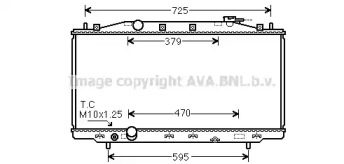 Теплообменник AVA QUALITY COOLING HD2284