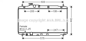 Теплообменник AVA QUALITY COOLING HD2296