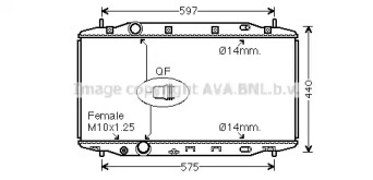 Теплообменник AVA QUALITY COOLING HD2303