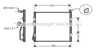 Конденсатор AVA QUALITY COOLING HD5090