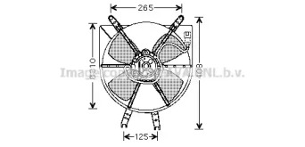 Вентилятор AVA QUALITY COOLING HD7506