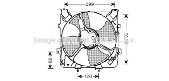 Вентилятор AVA QUALITY COOLING HD7522