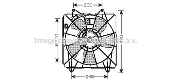 Вентилятор AVA QUALITY COOLING HD7525