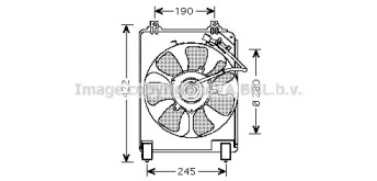 Вентилятор AVA QUALITY COOLING HD7526