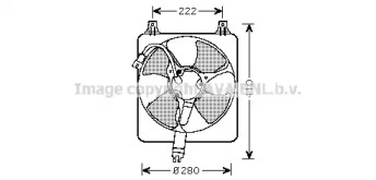 Вентилятор AVA QUALITY COOLING HD7528