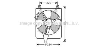 Вентилятор AVA QUALITY COOLING HD7529