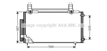 Конденсатор AVA QUALITY COOLING HDA5186D