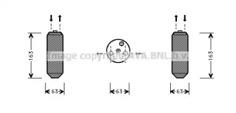 Осушитель AVA QUALITY COOLING HDD103