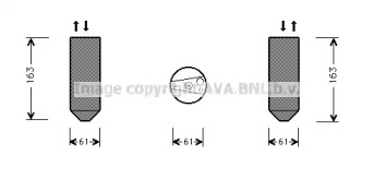 Осушитель AVA QUALITY COOLING HDD109