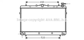 Теплообменник AVA QUALITY COOLING HY2043