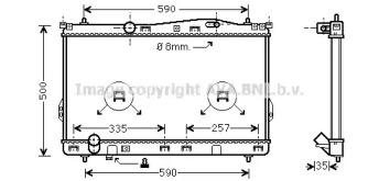 Теплообменник AVA QUALITY COOLING HY2077