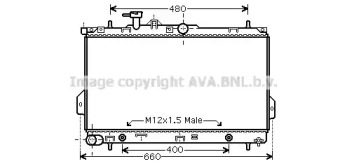 Теплообменник AVA QUALITY COOLING HY2096