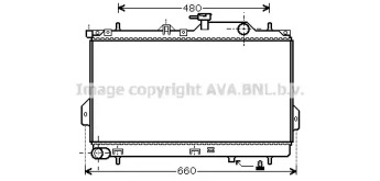 Теплообменник AVA QUALITY COOLING HY2098