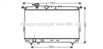 Теплообменник AVA QUALITY COOLING HY2106