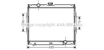 Теплообменник AVA QUALITY COOLING HY2108